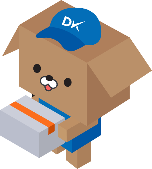 딜리버드코리아 배달원 캐릭터